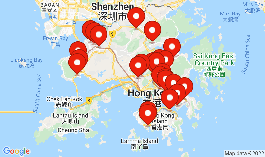 5 April 2022, Compulsory Testing Notice Map