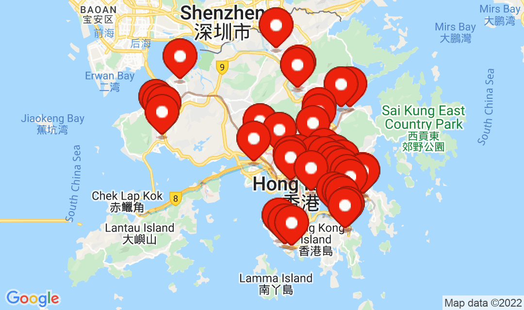 2022年4月15日強制檢測名單地圖