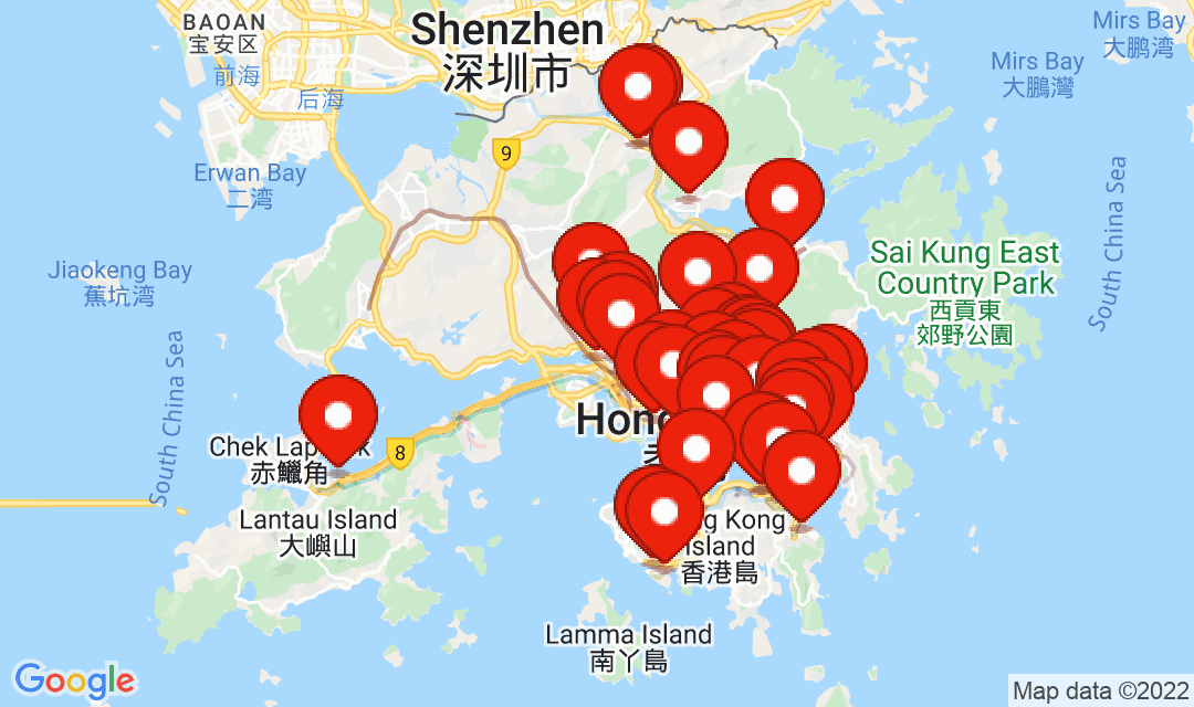 2022年4月16日強制檢測名單地圖