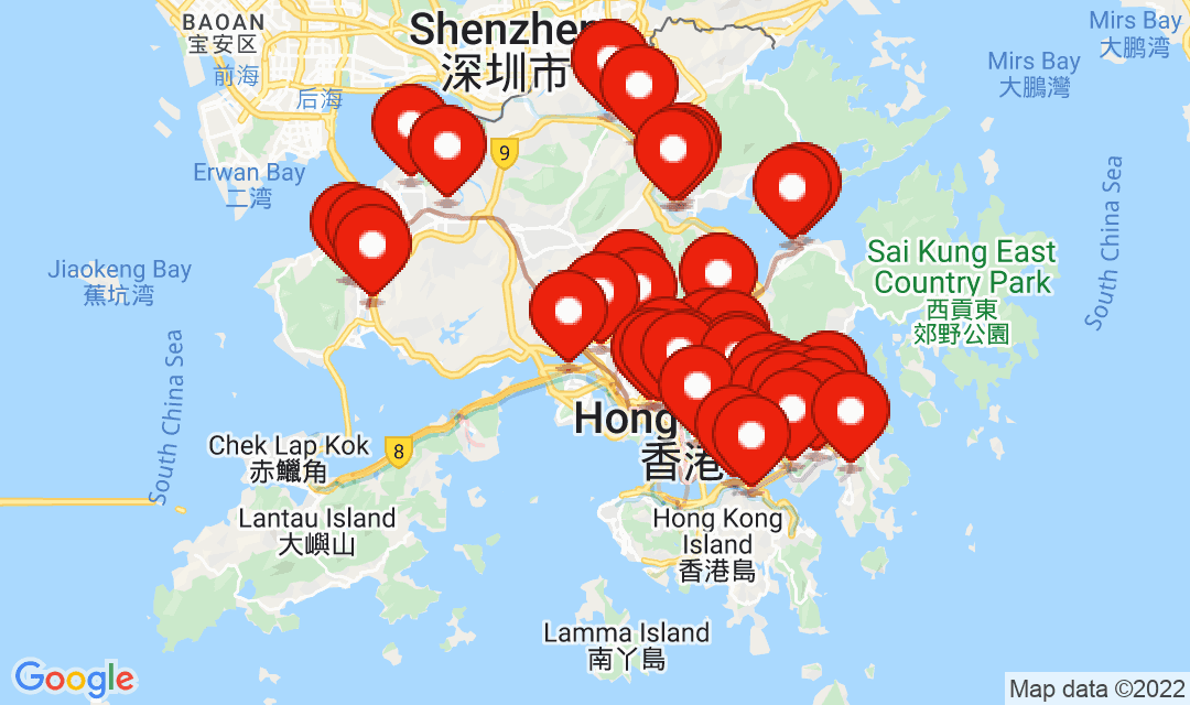 2022年4月24日強制檢測名單地圖