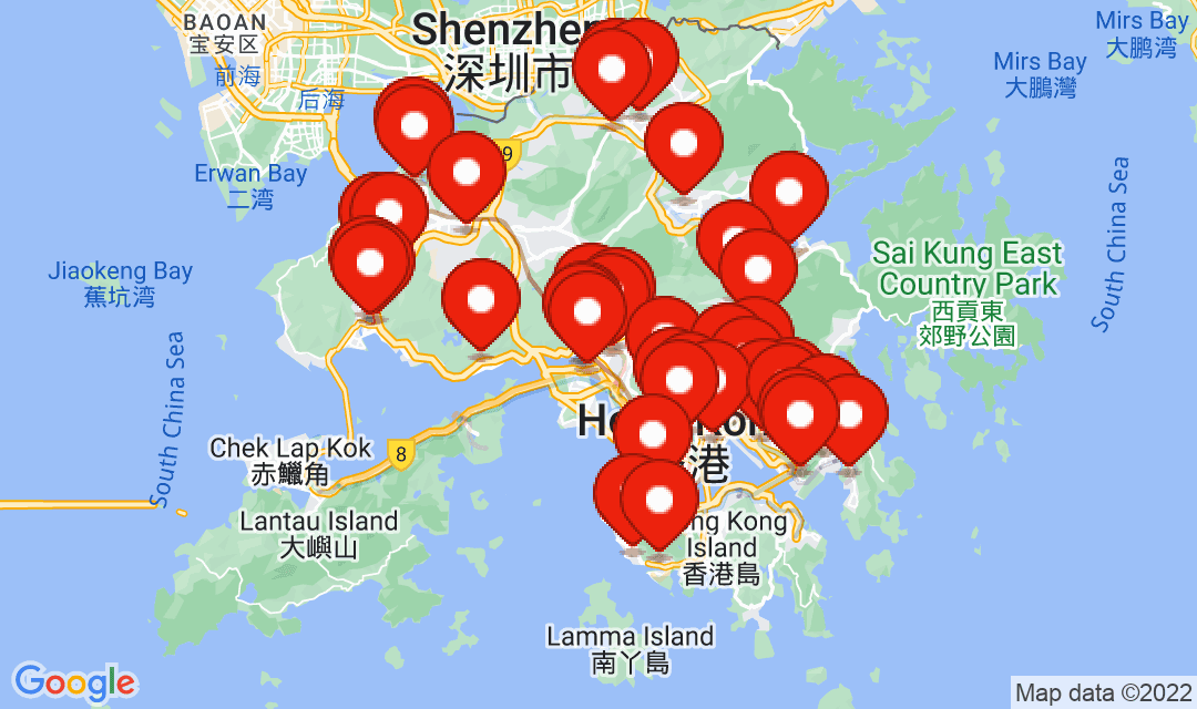 9 May 2022, Compulsory Testing Notice Map