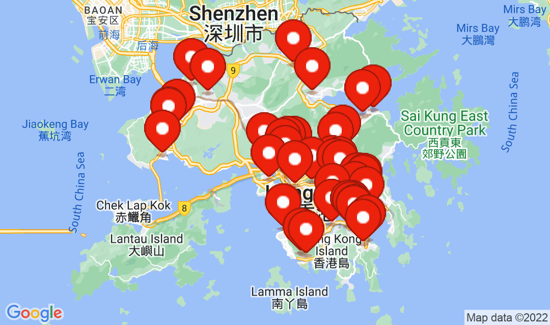 2022年6月6日強制檢測名單地圖