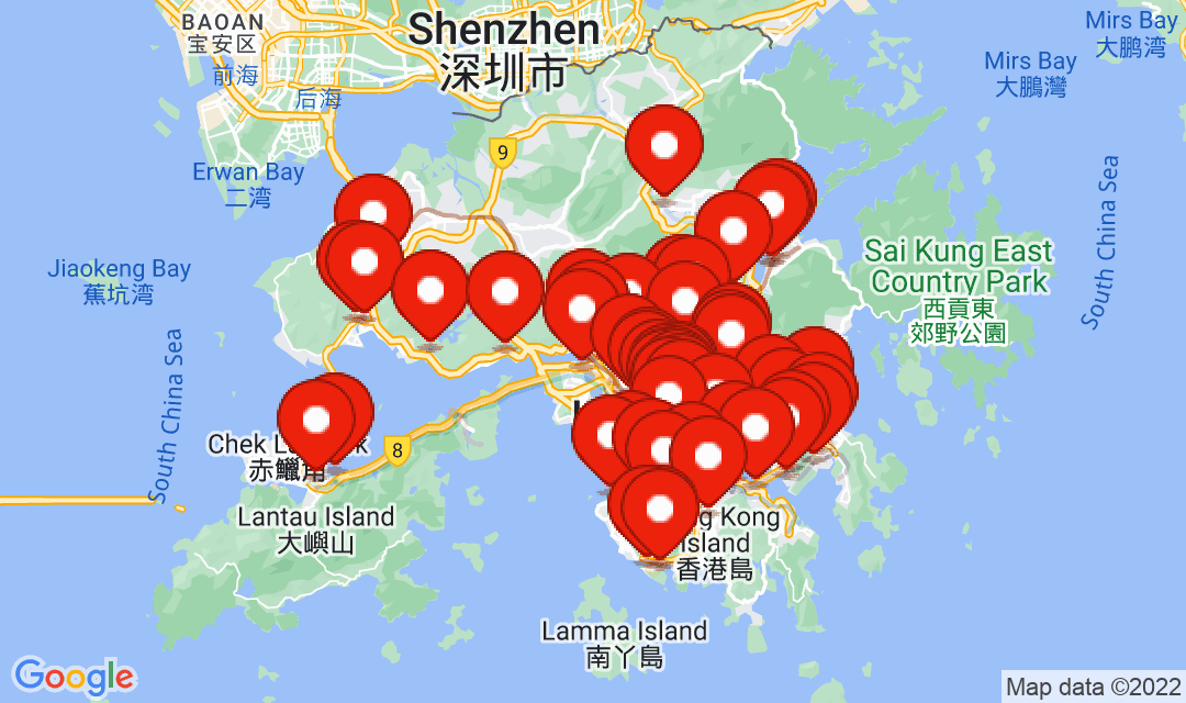 2022年6月12日強制檢測名單地圖