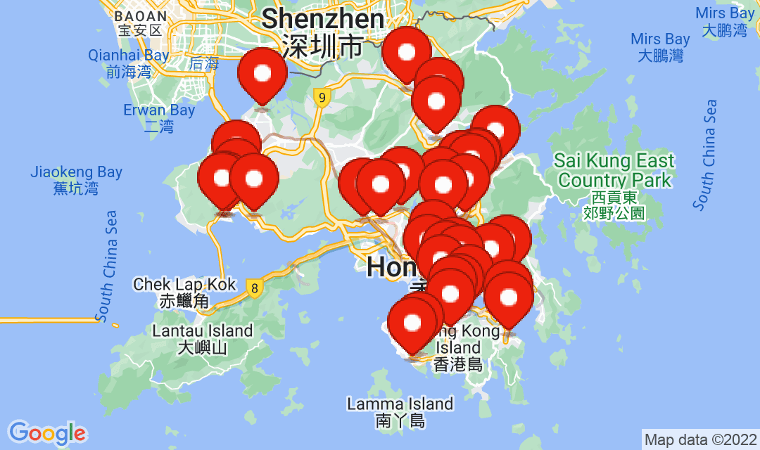 2022年6月28日強制檢測名單地圖