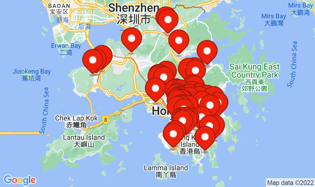 2022年6月30日強制檢測名單地圖