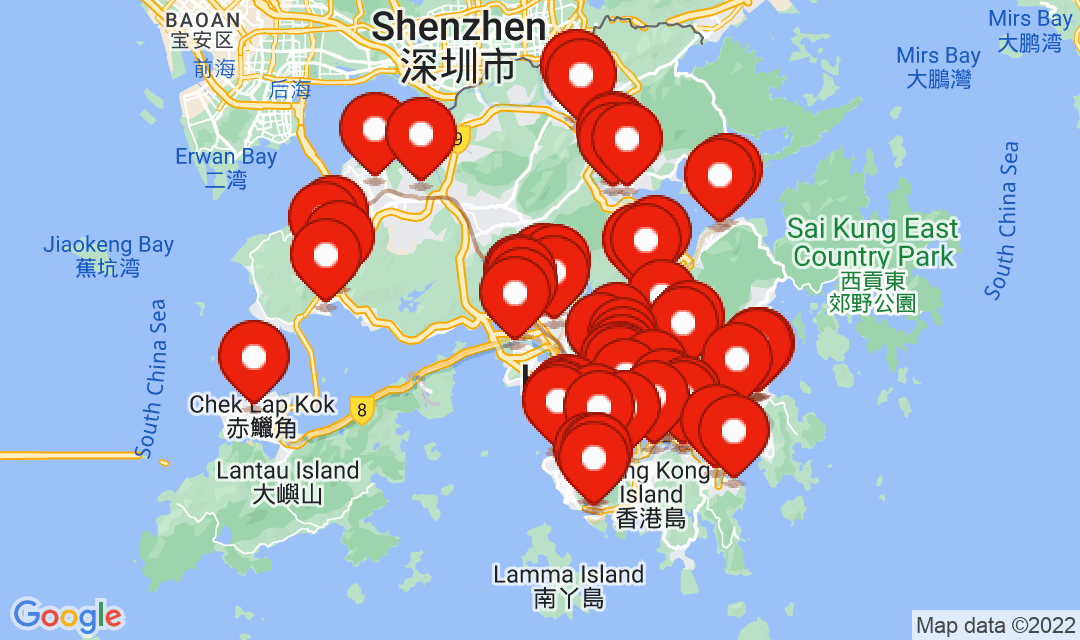 2022年7月3日強制檢測名單地圖
