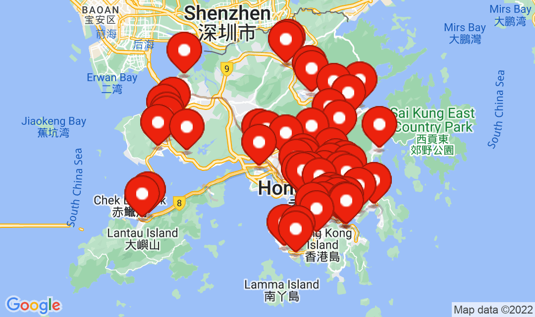 2022年7月5日強制檢測名單地圖