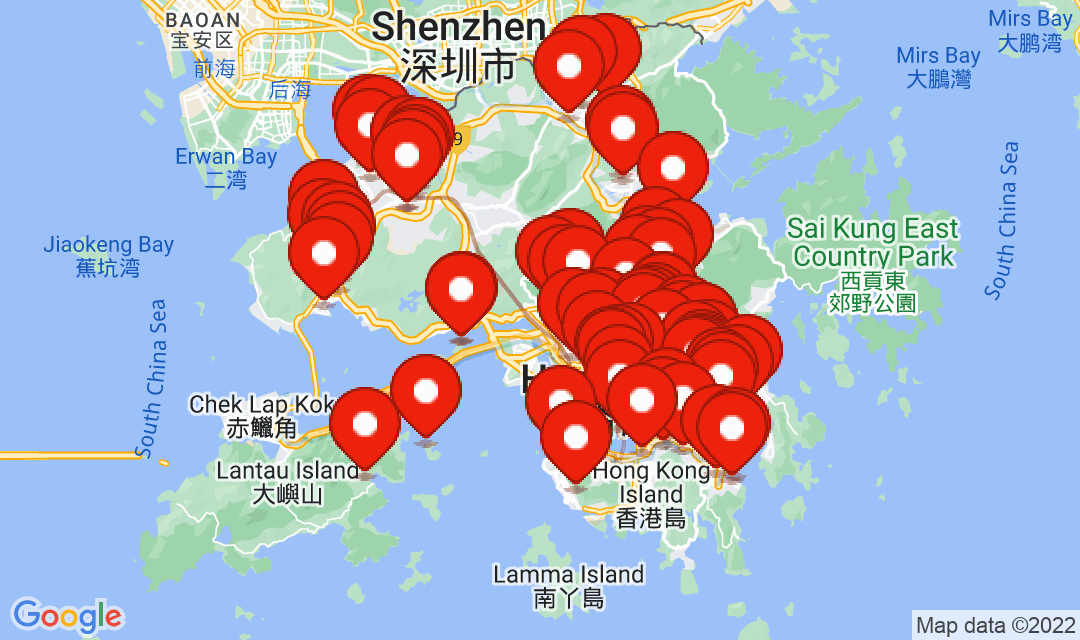 2022年7月19日強制檢測名單地圖