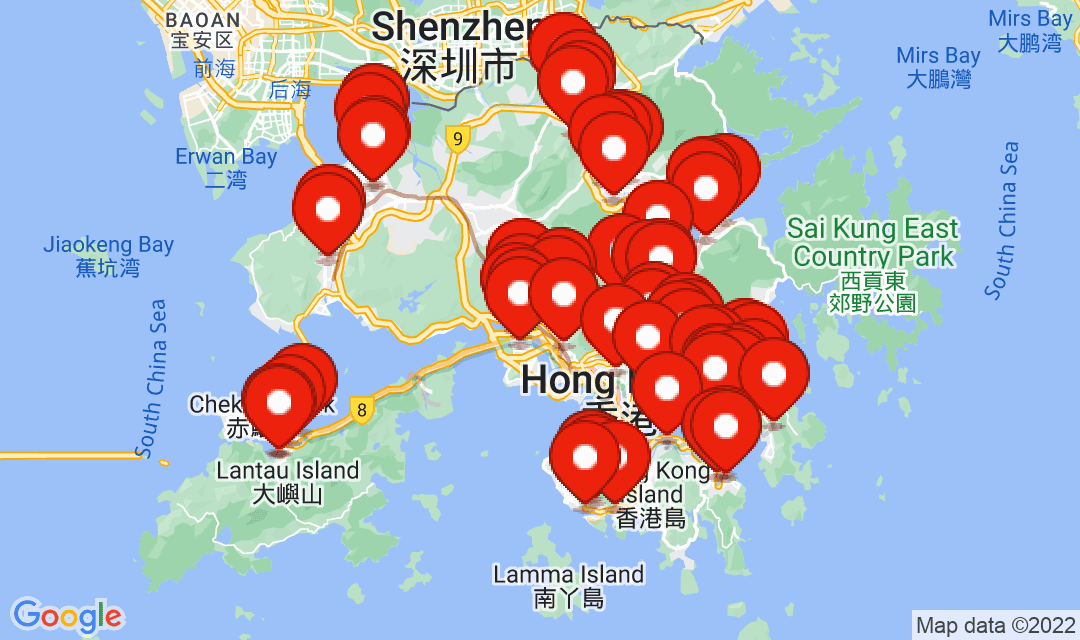 2022年7月23日強制檢測名單地圖
