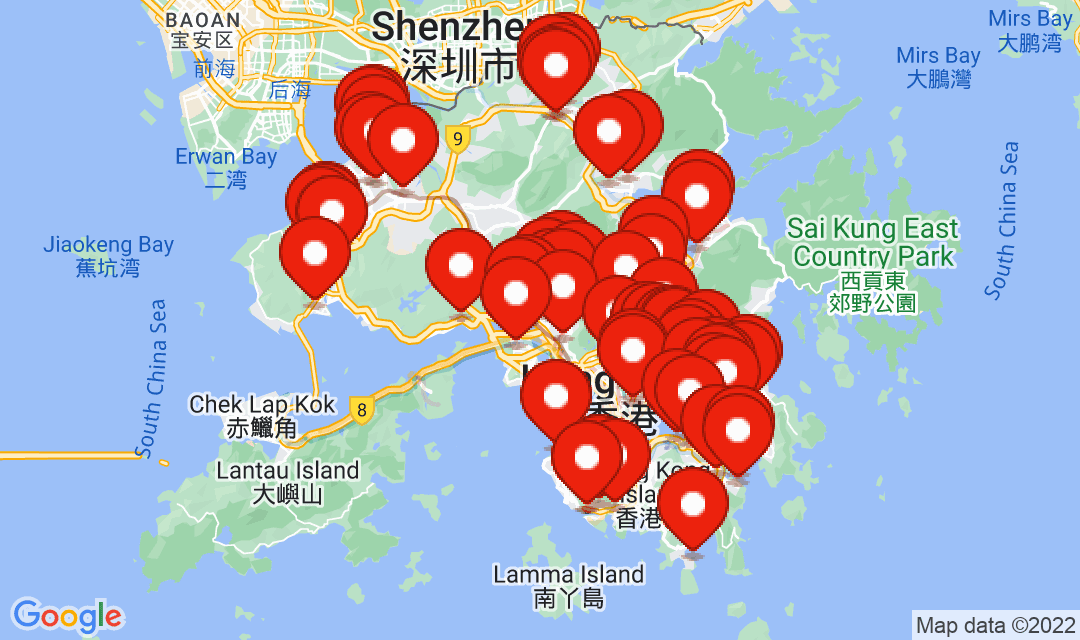 2022年8月2日強制檢測名單地圖