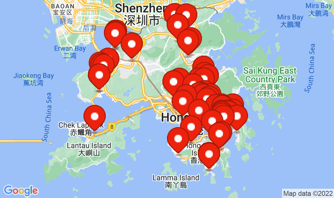 10 August 2022, Compulsory Testing Notice Map