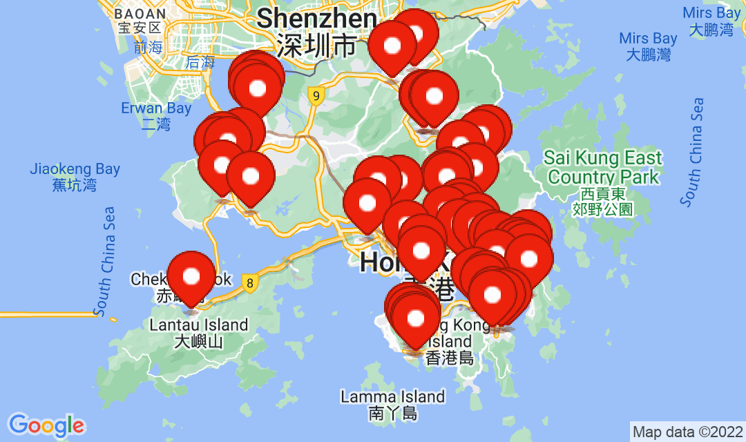 2022年8月11日強制檢測名單地圖