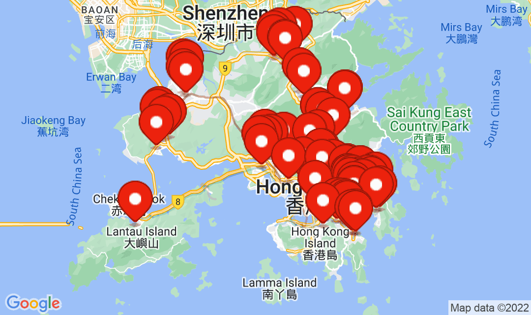 2022年8月16日強制檢測名單地圖