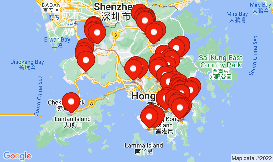 17 August 2022, Compulsory Testing Notice Map