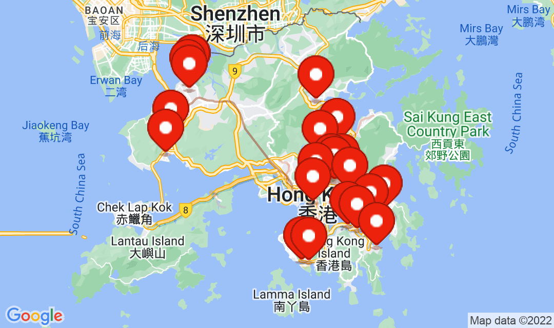 24 August 2022, Compulsory Testing Notice Map