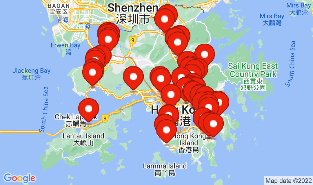 27 August 2022, Compulsory Testing Notice Map