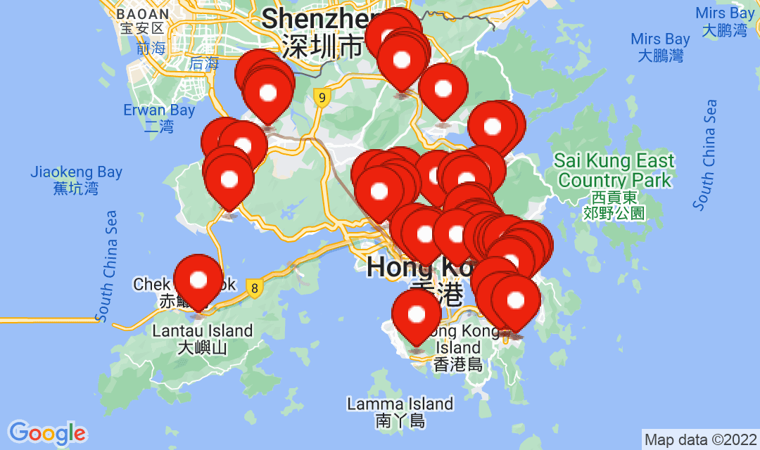 29 August 2022, Compulsory Testing Notice Map