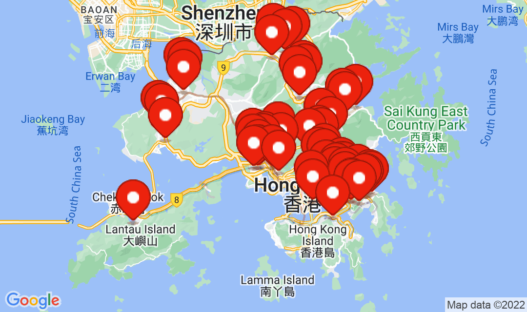 1 September 2022, Compulsory Testing Notice Map
