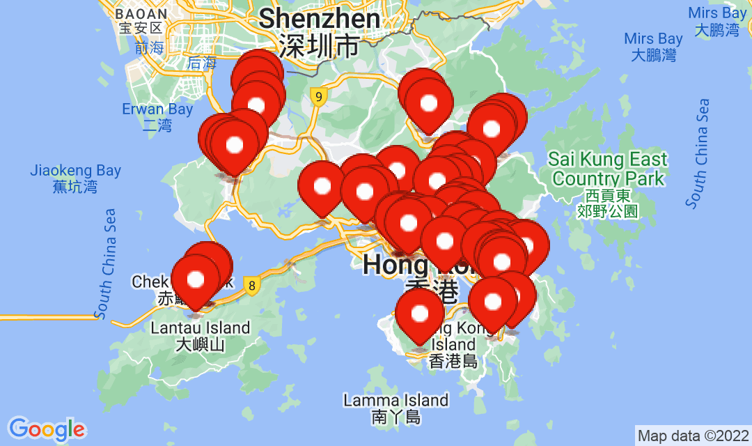 2022年9月5日強制檢測名單地圖