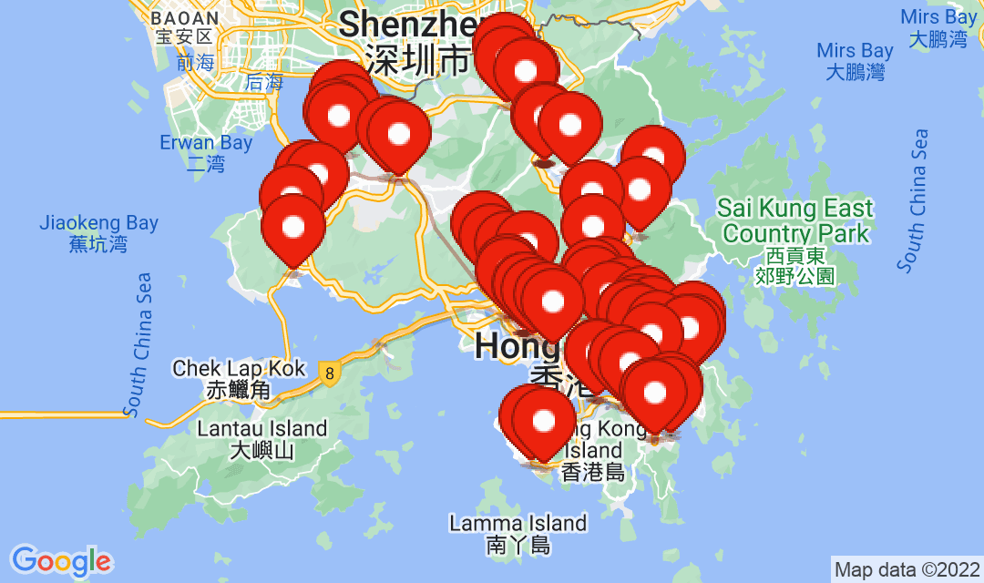 2022年9月7日強制檢測名單地圖