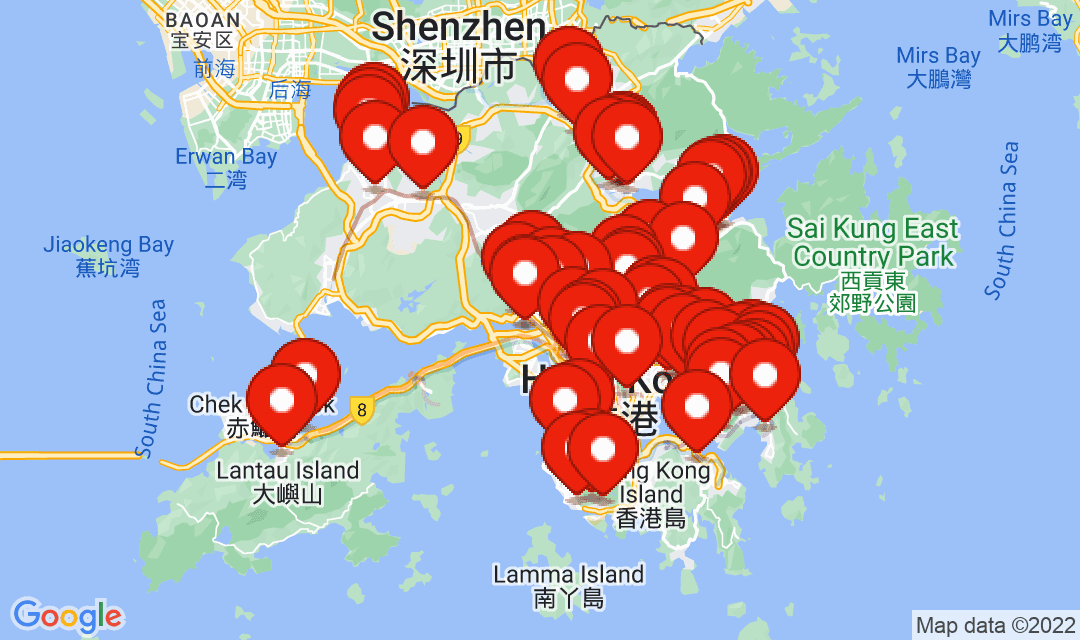 2022年9月10日強制檢測名單地圖
